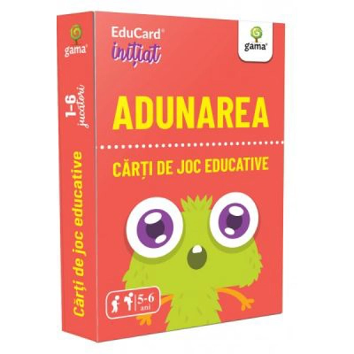Adunarea. EduCard initiat. Carti de joc educative