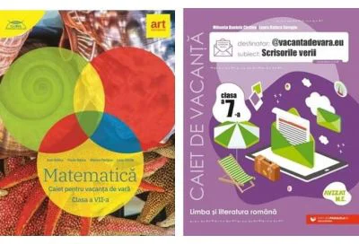 Pachet Caiete pentru vacanta de vara, clasa a 7-a. Matematica si Limba si literatura romana - Marius Perianu, Mihaela Daniela Cirstea