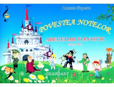 Povestea notelor. Abecedar pianistic - Octavia Popescu