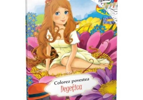 Degetica. Colorez povestea