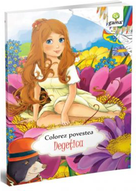 Degetica. Colorez povestea