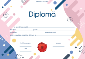 Diploma pentru rezultate deosebite (DZC02)