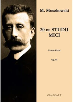 20 Mici studii. Pentru pian. Opus 91 - Moritz Moszkowski