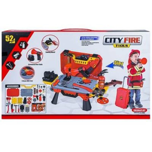 Banc de Lucru cu Unelte Pompieri