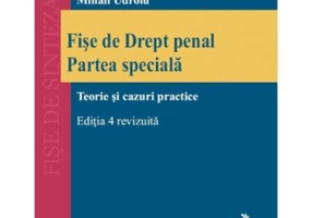 Fise de Drept penal. Partea speciala. Editia 4
