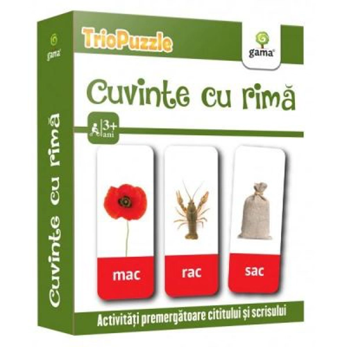 Cuvinte cu rima. TrioPuzzle 2020