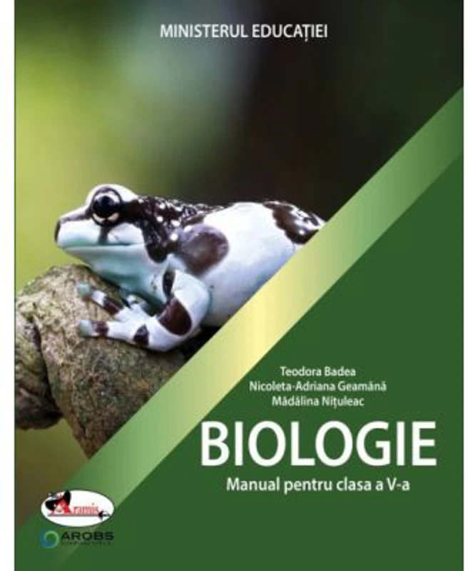 Manual pentru Biologie clasa a 5-a - Teodora Badea