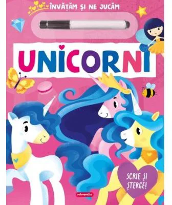 Unicorni. Scrie si sterge