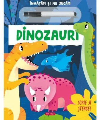 Dinozauri. Scrie si sterge