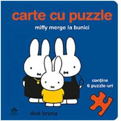 Miffy merge la bunici. Carte cu puzzle - Dick Bruna