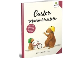 Castor repara bicicleta - Lars Klinting