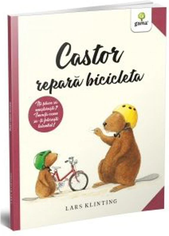 Castor repara bicicleta - Lars Klinting