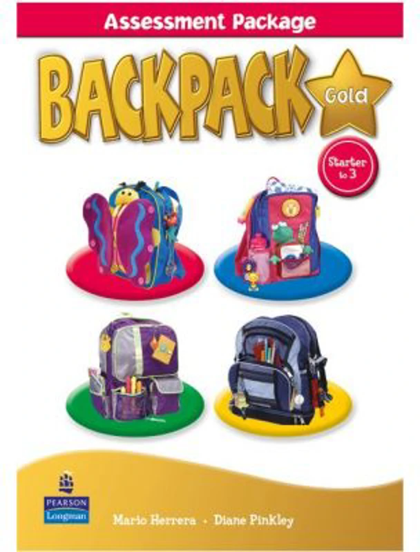 Backpack Gold Starter to Level 3 Assessment Book with Multi-ROM - Diane Pinkley