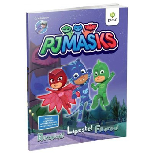 PJ MASKS: Rezolva! Lipeste! Fii erou!
