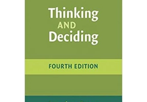 Thinking and Deciding - Jonathan Baron