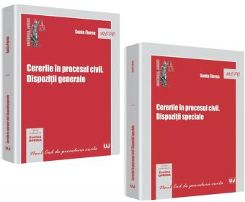 PACHET Cererile in procesul civil. Dispozitii generale si Dispozitii speciale