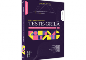 Teste-grila pentru examenele de admitere in profesiile juridice. Drept procesual civil. 2021