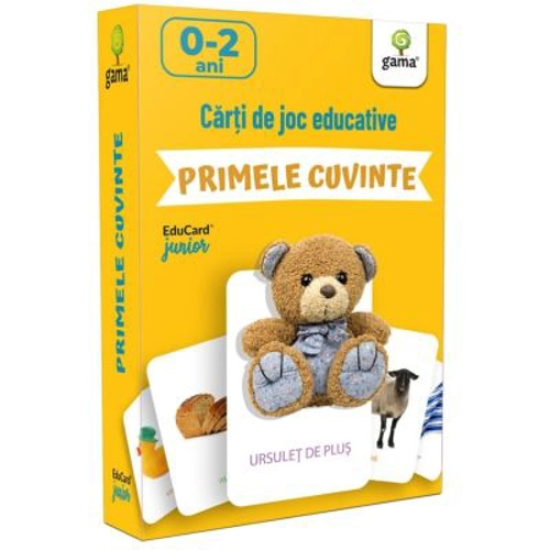 Primele cuvinte. EduCard Junior. Carti de joc educative