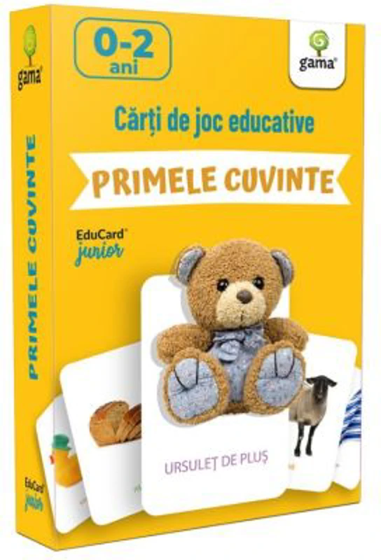 Primele cuvinte. EduCard Junior. Carti de joc educative