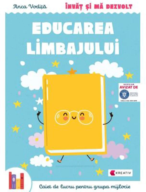 Invat si ma dezvolt – Educarea limbajului (grupa mijlocie) - Anca Vodita Editie 2023