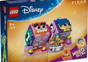 LEGO Disney. Intors pe dos. Cuburi cu emotii 43248, 394 piese