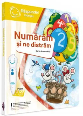 Carte interactiva Numaram si ne distram, Raspundel Istetel