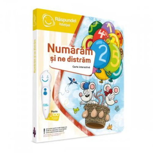 Carte interactiva Numaram si ne distram, Raspundel Istetel