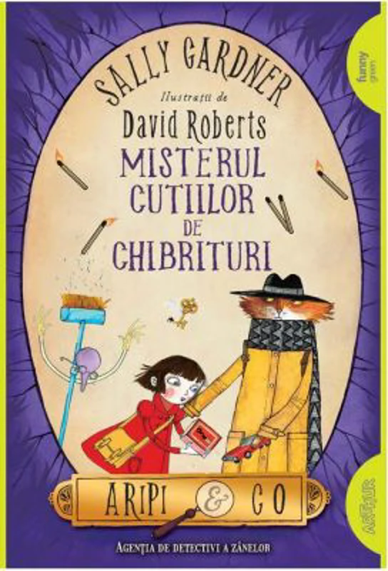 Aripi & Co 4. Misterul cutiilor de chibrituri. Paperback