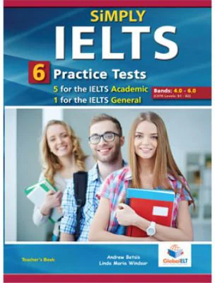 Simply IELTS 5 Academic tests &amp; 1 general test Teacher's book - Andrew Betsis