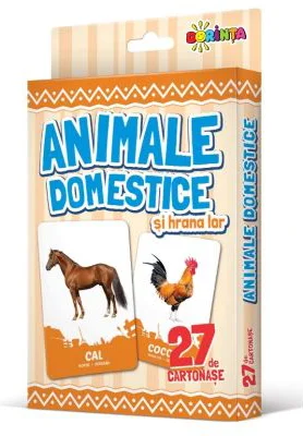 27 de cartonase. Animale domestice si hrana lor