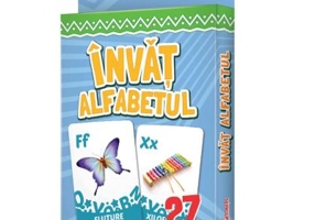 27 de cartonase. Invat alfabetul