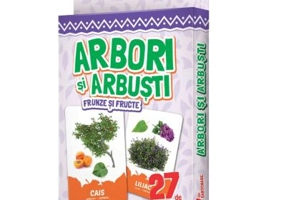 27 de cartonase. Arbori si arbusti, frunze si fructe