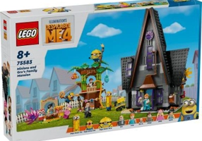 LEGO Minions. Resedinta de familie a lui Gru si a minionilor 75583, 868 piese