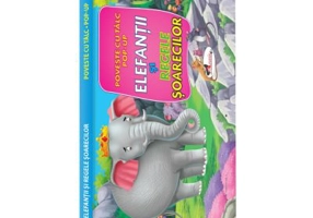 Poveste POP-UP. Elefantii si regele soarecilor