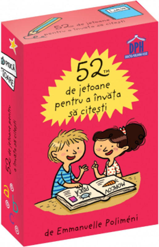 52 jetoane pentru a invata sa citesti