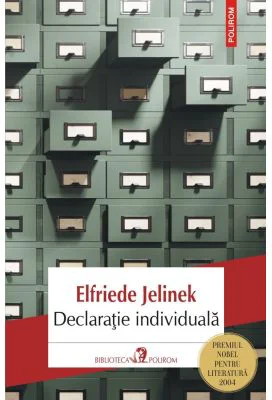 Declaratie individuala - Elfriede Jelinek