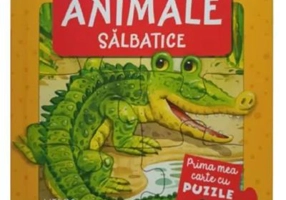 Prima mea carte cu puzzle. Animale salbatice
