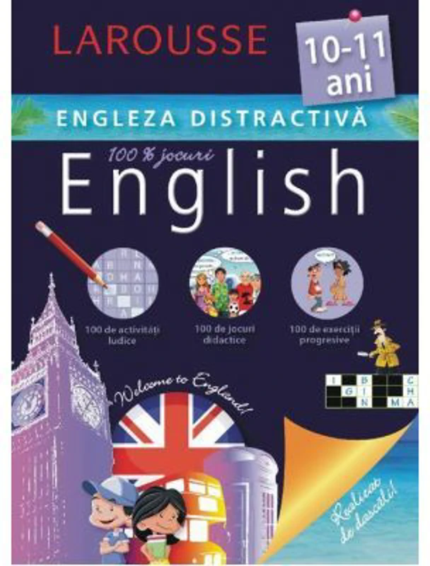 Engleza distractiva 10-11 ani - Larousse
