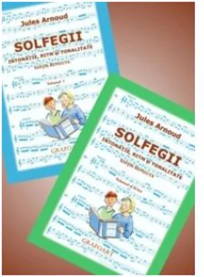 Solfegii. Intonatie, ritm si tonalitate. Set 2 volume - Jules Arnoud