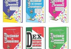 Pachet Dictionare Scolare Sinonime, Antonime, Omonime, Paronime