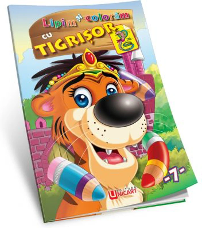 Lipim si coloram cu Tigrisor