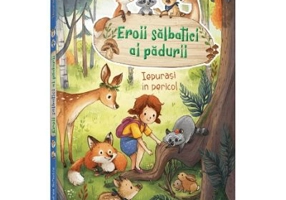 Eroii salbatici ai padurii. Iepurasi in pericol