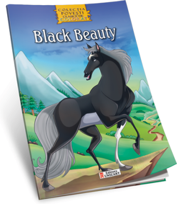 Black Beauty. Carte de colorat A4 cu ilustratii