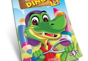 Lipim si coloram cu Dino