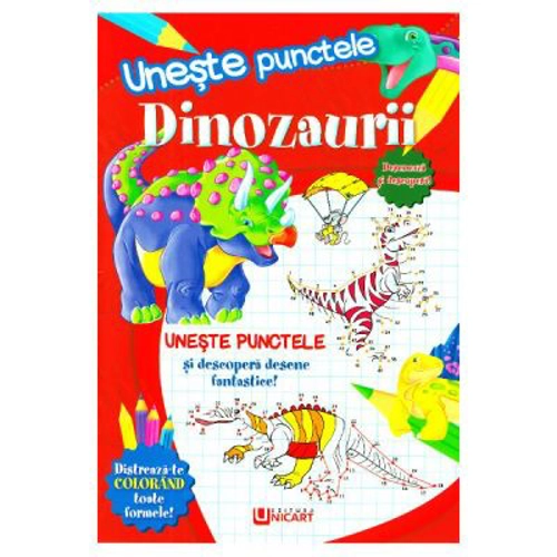 Uneste punctele. Dinozaurii
