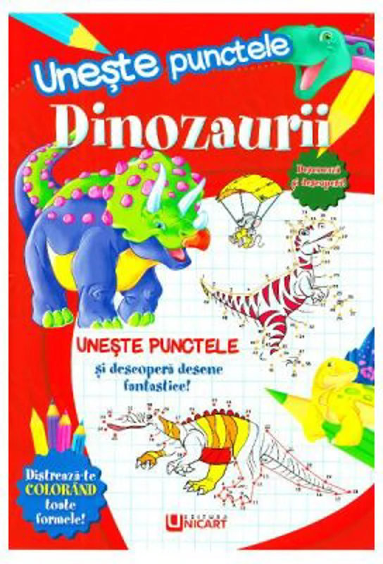 Uneste punctele. Dinozaurii