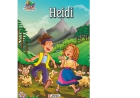 Heidi. Carte de colorat + poveste (format A5)