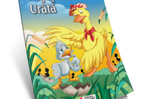 Ratusca cea urata. Carte de colorat A5 ilustrata