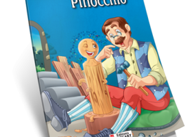 Pinocchio. Carte de colorat A5 ilustrata