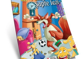 Lupul si cei sapte iezi-Carte de colorat A5 ilustrata